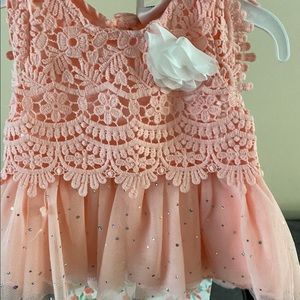 NWT Bay girls Little lLass 2 pc 18 mos